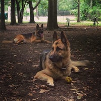 Photo taken at George Ward Dog Park by Rouzy V. on 7/19/2014