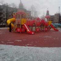 Photo taken at Новая Детская Площадка by kopeich on 2/14/2014