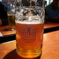 Photo taken at Gordon Biersch Brewery Restaurant by Bryan G. on 9/30/2019