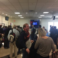 Photo taken at Gate A25 by Devin B. on 3/4/2017