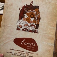 Photo taken at Canter&amp;#39;s Delicatessen by Gee P. on 10/8/2023
