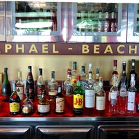 Photo taken at Raphael Beach ristorante e spiaggia by Raphael Beach ristorante e spiaggia on 1/26/2014