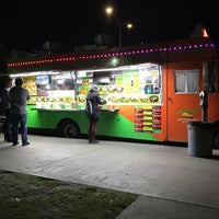 Photo taken at Ruben&amp;#39;s Tacos Truck by C S. on 11/19/2017