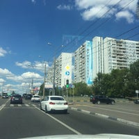 Photo taken at Остановка «Улица Крылатские Холмы» by Y G. on 7/20/2014