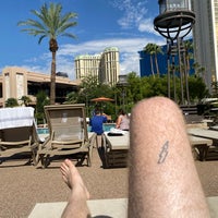 Photo taken at MGM Grand Pool Complex by Mike C. on 9/14/2023