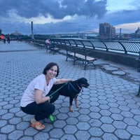 Photo taken at East River Promenade by Eyal G. on 8/22/2022