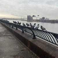 Photo taken at East River Promenade by Eyal G. on 1/12/2023