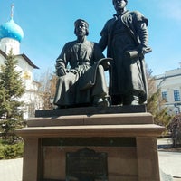 Photo taken at Памятник Зодчим Казанского Кремля by A S. on 4/27/2019