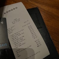 4/14/2024にYannickがKOMODO Restaurantで撮った写真