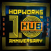 Photo taken at Hopworks Urban Brewery by Alejandro on 9/18/2022