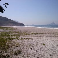 Photo taken at Praia do Meio by Mateus M. on 5/4/2013