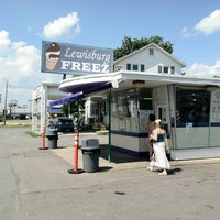 Photo taken at The Lewisburg Freez by Paul T. on 7/6/2013