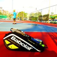 Photo taken at สนามเทนนิสศูนย์เยาวชนเฉลิมพระเกียรติ by Nadal C. on 4/20/2013