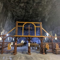 Photo taken at Biserica Ecumenică Salina Praid by Tim L. on 4/19/2021