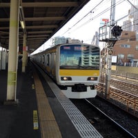 Photo taken at Koiwa Station by Na4 N. on 1/31/2015