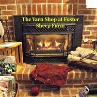 Photo taken at The Yarn Shop at Foster Sheep Farm by The Yarn Shop at Foster Sheep Farm on 1/27/2014