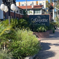 Photo taken at The Lafayette Hotel, Swim Club &amp;amp; Bungalows by Bridget W. on 10/15/2023