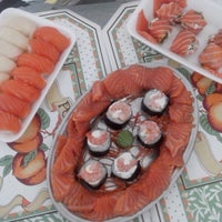 10/17/2015 tarihinde Amanda D.ziyaretçi tarafından Sushi in Kasa Delivery'de çekilen fotoğraf