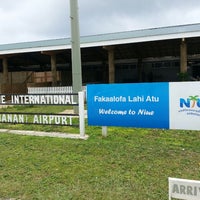 Photo taken at Niue International Airport (IUE) by Pavlos on 2/23/2013