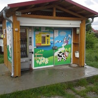 Photo taken at Mliečny automat by Tomas B. on 5/18/2014