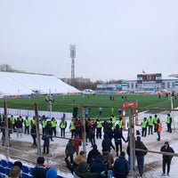 Photo taken at Metallurg Stadium by Алёнчик on 3/6/2021