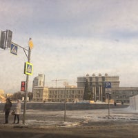 Photo taken at Памятник В.В. Куйбышеву by Алёнчик on 12/16/2017