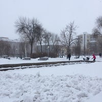 Photo taken at Vysotsky Square by Алёнчик on 3/16/2018
