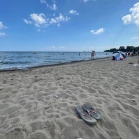 Photo taken at Woodbine Beach by Zuhal Ö. on 7/23/2023