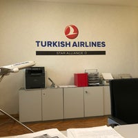 Photo taken at Turkish Airlines-Rome by Suat I. on 7/23/2018