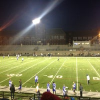 Photo taken at Lane Technical High School - Stadium by Abby S. on 4/21/2013