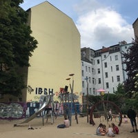 Photo taken at Spielplatz Rykestraße by Jannis on 6/5/2017