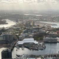 Photo taken at Sydney Tower Eye Observation Deck by hideaki t. on 1/21/2024