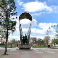 Photo taken at Памятник «Воронеж — родина ВДВ» by Anastasia K. on 5/1/2021