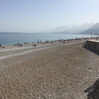 Photo taken at Konyaaltı Beach by ALİ on 4/29/2017