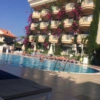 Photo taken at Grand Faros Hotel by Miray on 8/23/2018