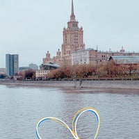 Photo taken at Пресненская набережная by Irina K. on 4/18/2021