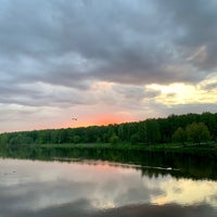 Photo taken at Джамгаровский пруд by Irina K. on 5/25/2020