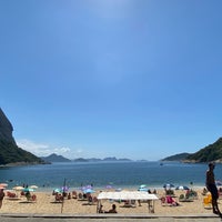 Photo taken at Praia Vermelha by Marcos P. on 12/21/2023