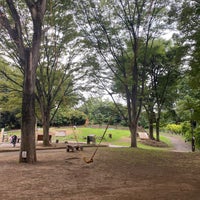 Photo taken at Toyama Park by Atom T. on 7/13/2023