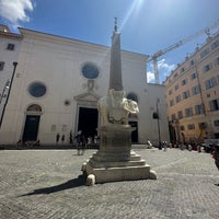 Photo taken at Elefantino e Obelisco della Minerva by Анастасия П. on 7/3/2023