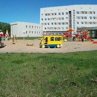 Photo taken at Детская площадка областной детской больницы by Сергей Г. on 5/15/2014