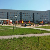 Photo taken at Детская площадка областной детской больницы by Сергей Г. on 5/16/2014