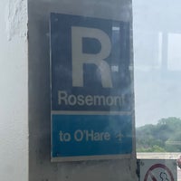 Photo taken at CTA - Rosemont by Shawn C. on 6/30/2023