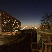 Photo taken at Stratford International DLR Station by George L. on 12/29/2016