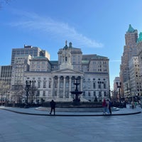 Photo taken at Borough Hall Plaza by Dianna N. on 3/11/2022