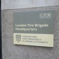 Photo taken at London Fire Brigade HQ by Guido L. on 8/28/2014