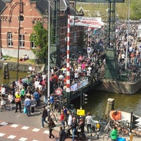 Photo taken at Westergasbrug (Brug 193) by Guido L. on 5/5/2013