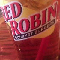 Photo taken at Red Robin Gourmet Burgers and Brews by Chris L. on 10/23/2012
