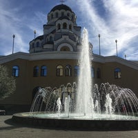 Photo taken at Храм Нерукотворного образа Христа Спасителя by Pavel K. on 10/28/2018