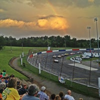 Photo taken at Hickory Motor Speedway by Chad R. on 6/30/2013